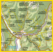 Wandelkaart Dolomiten Blad 034 - Bozen-Ritten-Salten / Bolzano-Renon-Salto (GPS)
