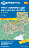 Wandelkaart Dolomiten Blad 035 - Ahrntal-Rieseferner Gruppe/ Valle Aurina (GPS)
