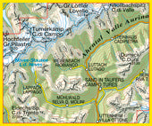 Wandelkaart Dolomiten Blad 036 - Sand in Taufers / Campo Tures (GPS)