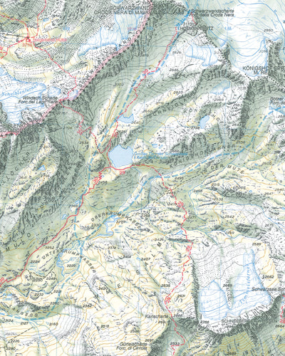 Wandelkaart Dolomiten Blad 039 - Passeiertal / Val Passiria  (GPS)