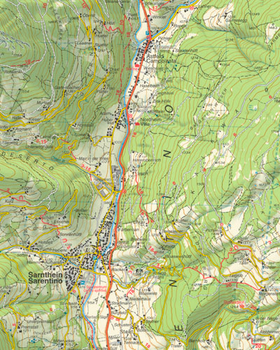 Hiking map Dolomiten Blad 040 - Sarntal Alps / Monti Sarentini (GPS)