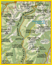 Hiking map Dolomiten Blad 040 - Sarntal Alps / Monti Sarentini (GPS)