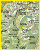 Wandelkaart Dolomiten Blad 040 - Sarntaler Alpen / Monti Sarentini  (GPS)
