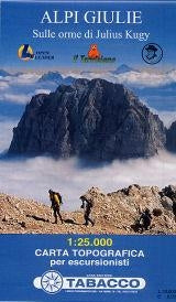 Alpi Giule - Sulle orme di Julius Kugy 1:25,000