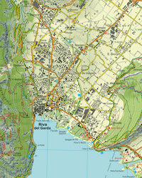 Wandelkaart Tabacco Blad 055 - Valle del Sarca/ Arco - Riva del Garda (GPS)