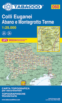 Wandel- fietskaart Colli Euganei Blad 060 / 1:25.000 (GPS)