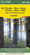Wandelkaart Pinovo-Tzena-Paiko 1:40.000 (135)