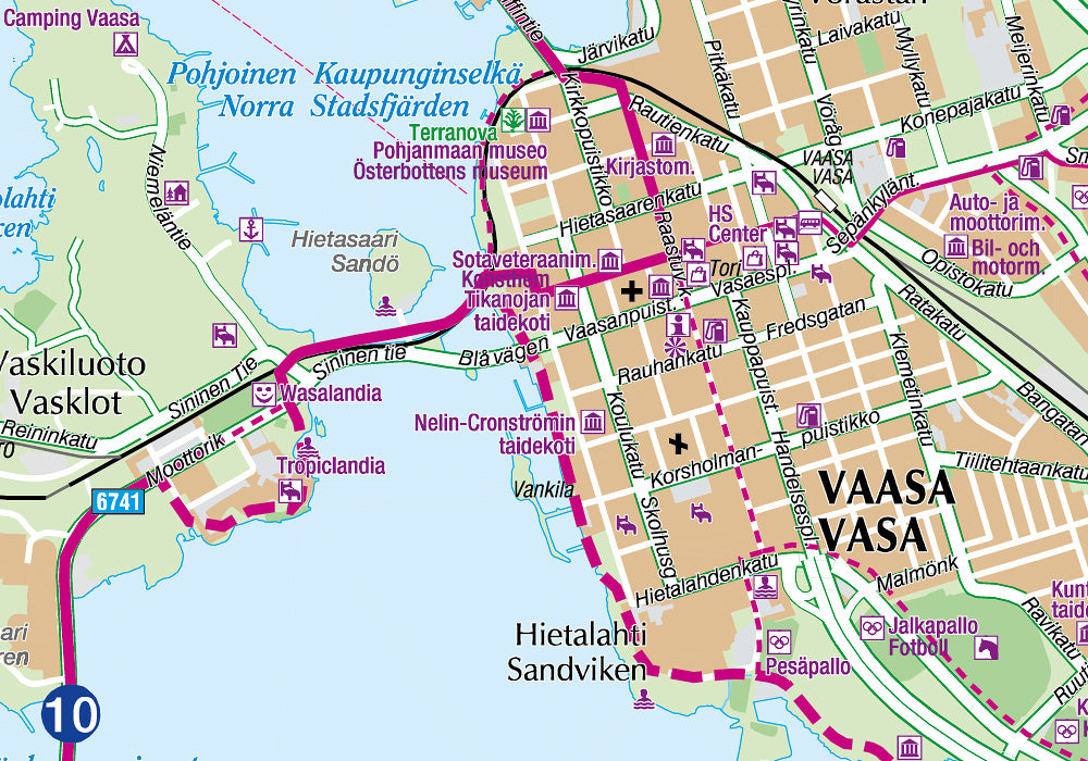 Outdoor Map GT Länsi-Suomi (West Finland) 1:250.000