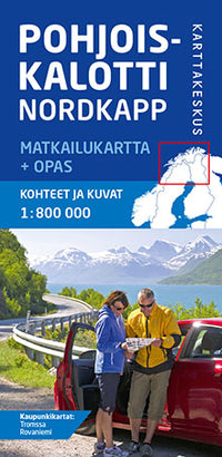 Wegenkaart Noordkaap/Nordkapp  Northern Scandinavia 1:800.000 (2016)