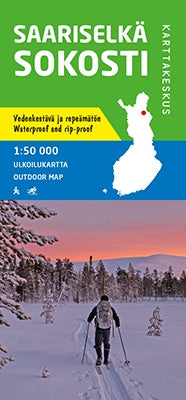 Outdoor Map Saarisselkä Sokosti  1:50.000
