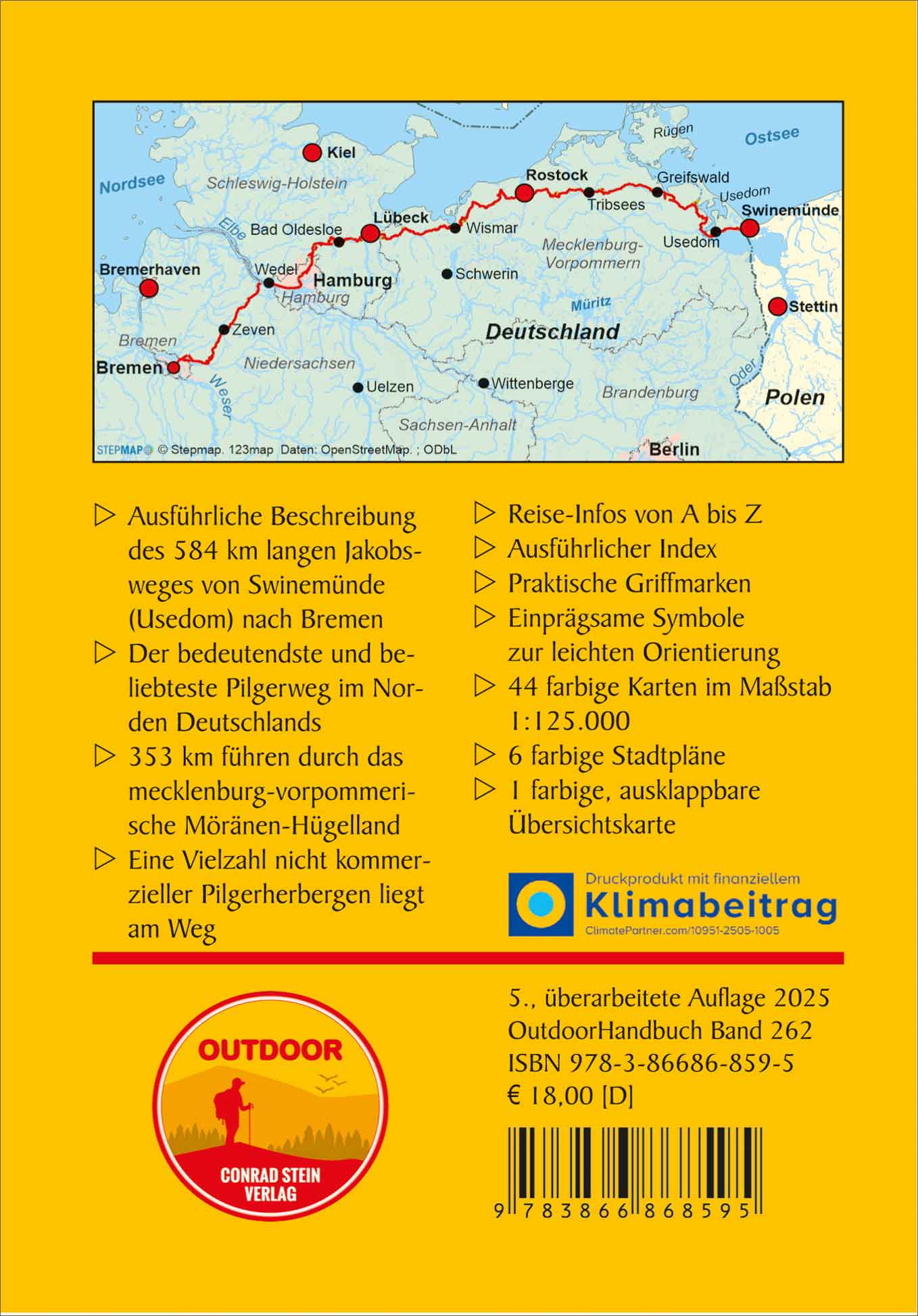 Wandelgids Duitsland: Jakobsweg Via Baltica (262) 5.A 2025
