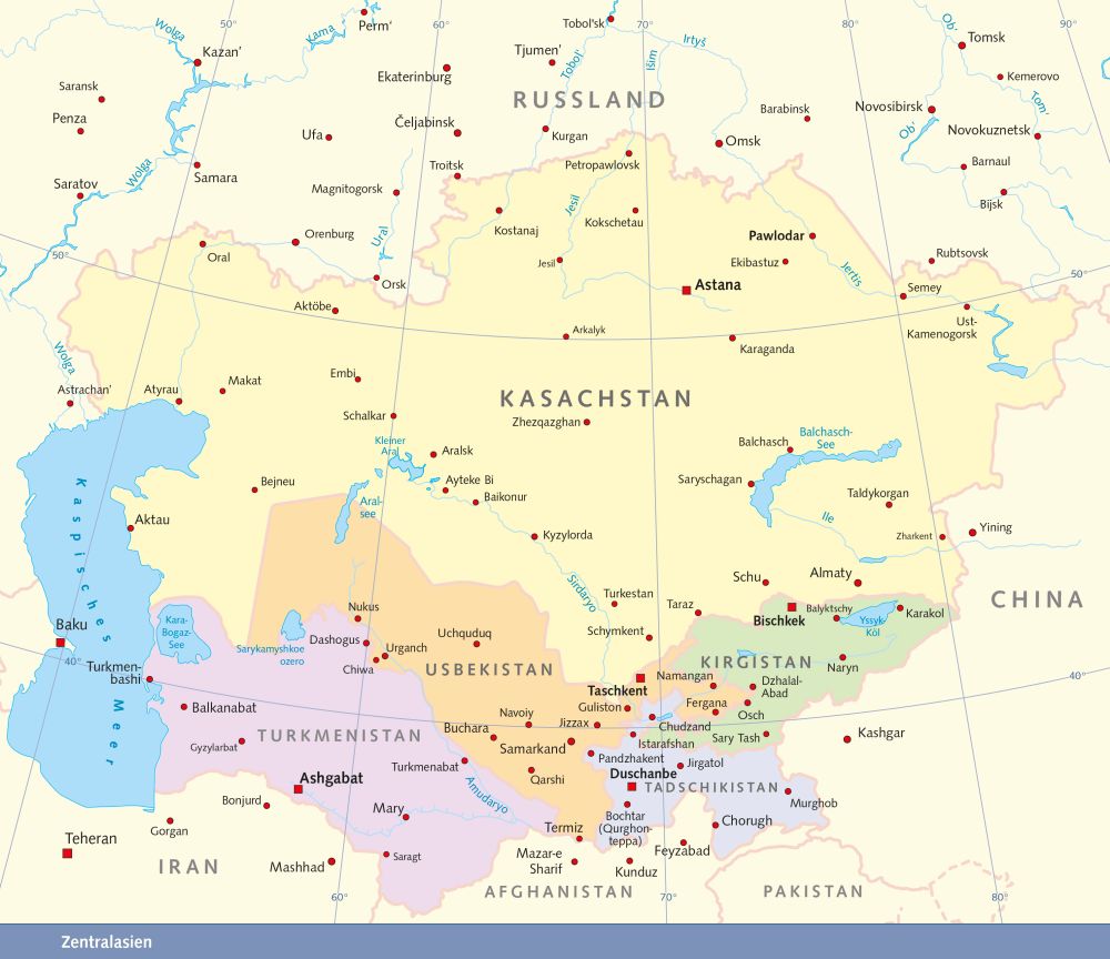 Reisgids Zentralasien 2.A 2023