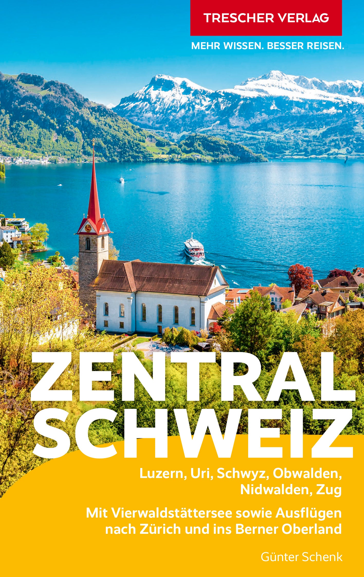 Reisgids Zentral Schweiz 1.A 2024