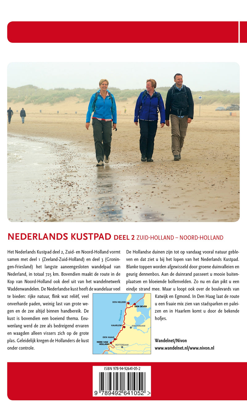 LAW-Gids 5-2 Nederlands Kustpad Deel 2: Zuid-Holland  -  Noord-Holland