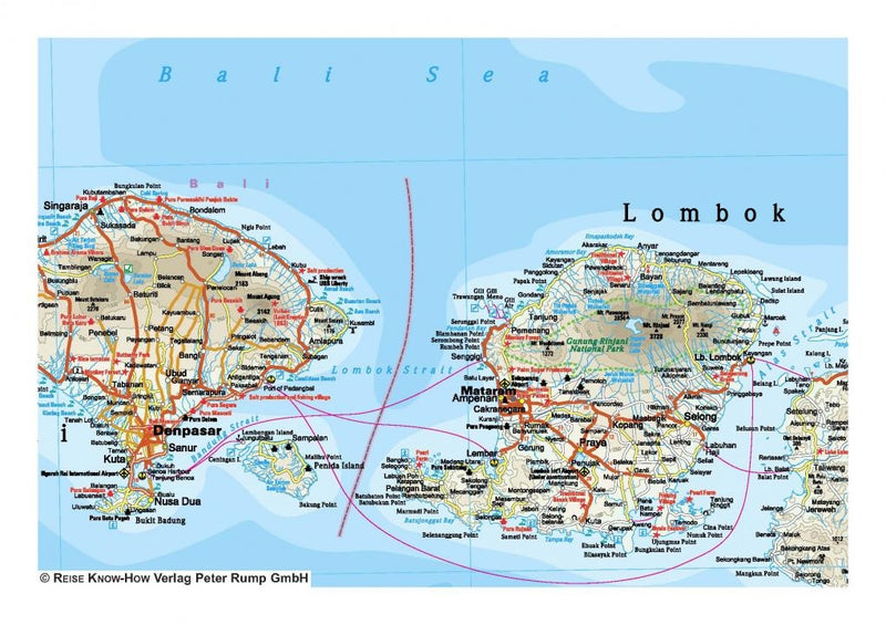 LK Indonesia 6: Lesser Sunda Islands-Inseln Nusa Tenggara 1:800 000  2.A 2019