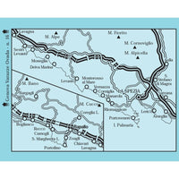 Blad 23 - Cinque Terre e Golfo del Tigullio 1:50 000