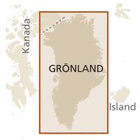 Landkaart Greenland/Groenland 1:1.900.000 2.A  2019
