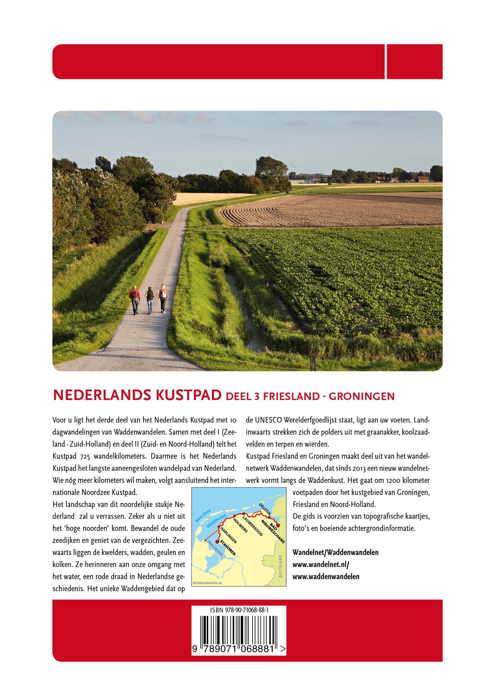 LAW-Gids 5-3 Nederlands Kustpad Deel 3 Friesland - Groningen / HERDRUK