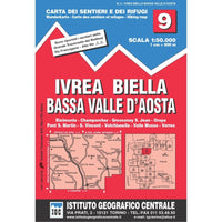 Blad 9 - Ivrea Biella e Valle d'Aosta