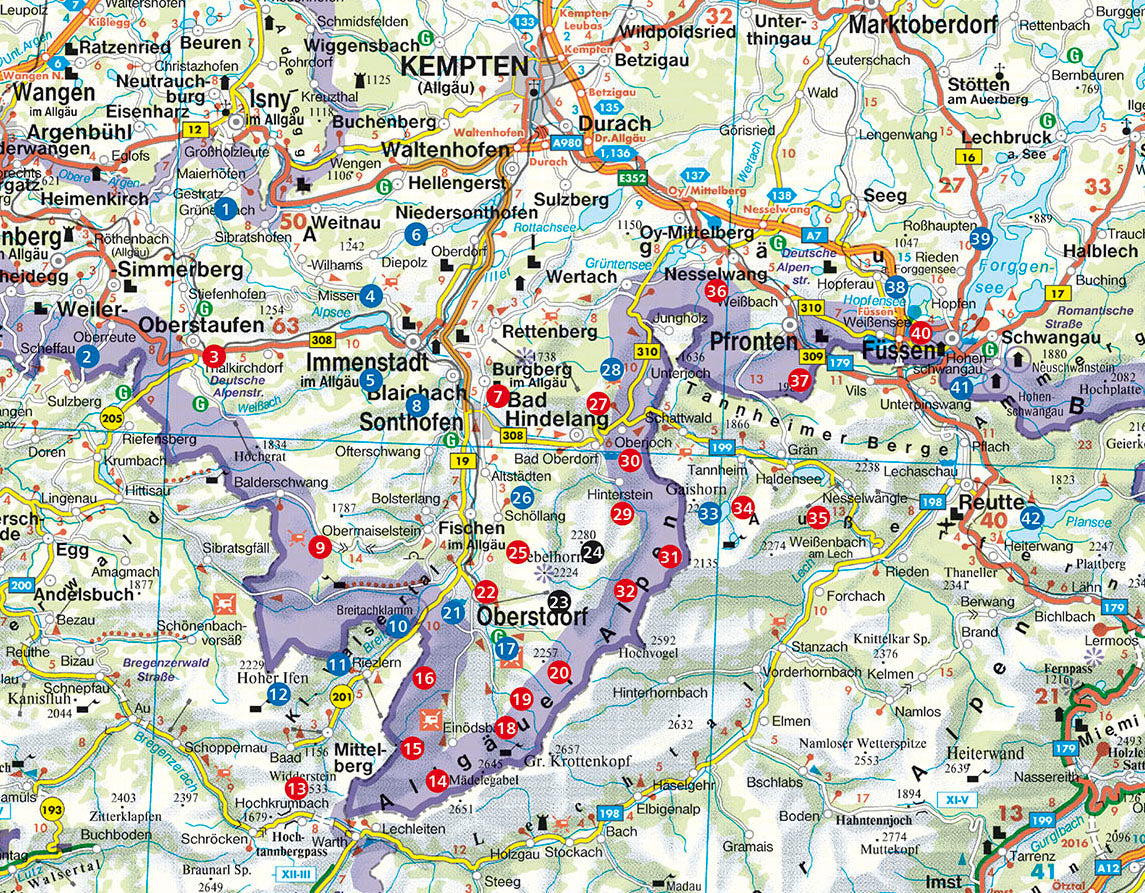 Rother Wandern am Wasser  Allgäu