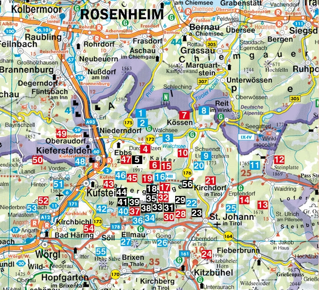 Rother Wanderführer Wilder Kaiser - 56 Touren  (10.A 2017)