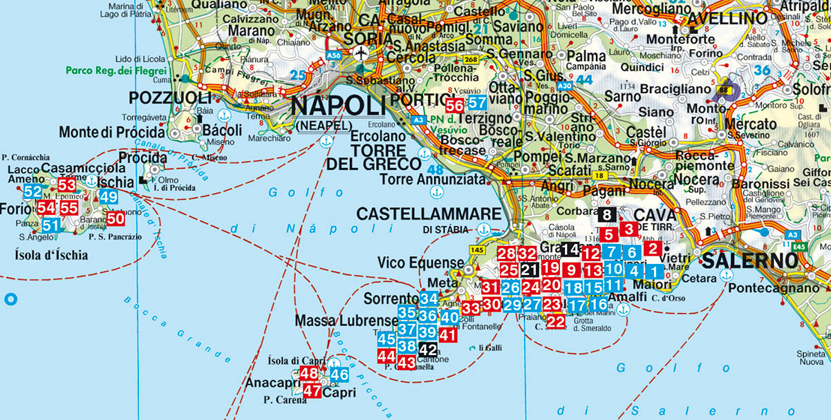 Rother Wanderführer Golf von Neapel - 57 Touren (8.A 2024)
