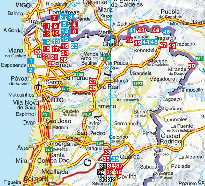 Wandelgids Rother Portugal - Nord 50 Touren 2.A 2017