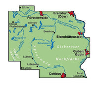 BVA-ADFC Regionalkarte Spreewald/Berliner Seengebiet 1:75.000 4.A 2019