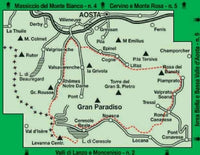 Hiking map Italian Alps Sheet 3 - PN Gran Paradiso 1:50,000