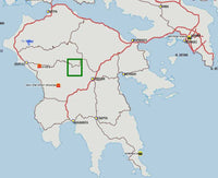 Wandelkaart Hiking Map Menalon Trail Map 1:20.000