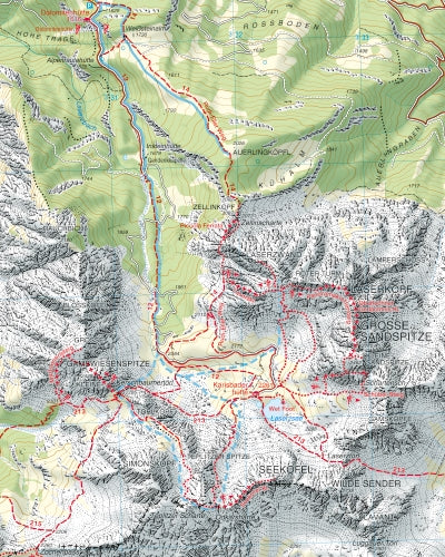Wandelkaart Dolomiten Blad 072 - Lienzer Dolomiten 1:25.000 (GPS) 2019
