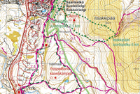 Outdoor Map Saarisselkä Sokosti  1:50.000