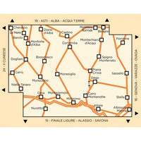 Blad 18 - Langhe 1:50.000
