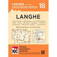 Blad 18 - Langhe 1:50.000