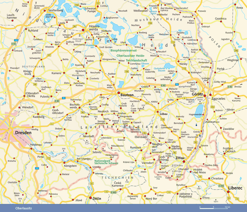 Reisgids Trescher Lausitz 8.A 2025