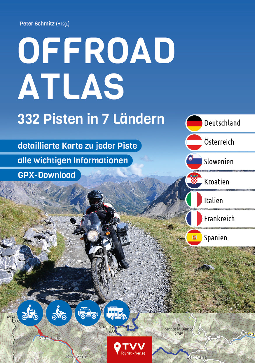 Off Road Atlas - 332 Pisten in 7 Ländern