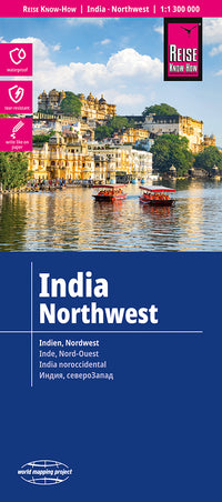 Wegenkaart India - Northwest 1:1,3 Mio. 8.A 2024