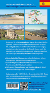 Campergids WoMo 2: Entdeckertouren mit dem Wohnmobil Nordspanien 10.A 2025