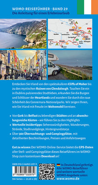 Campergids WoMo 29: Entdeckertouren mit dem Wohnmobil Irland 7.A 2025