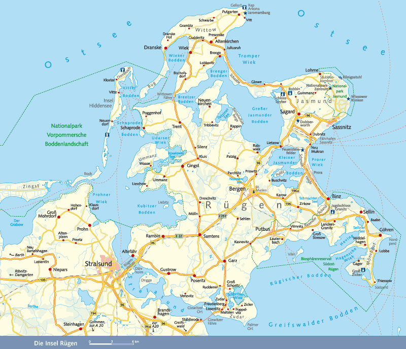 Reisgids Ostseeküste  Mecklenburg-Vormpommern