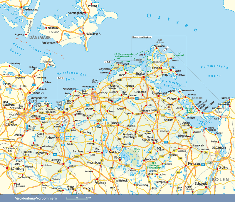 Reisgids Ostseeküste  Mecklenburg-Vormpommern