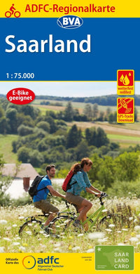 BVA Regionalkarte Saarland 1:75.000
