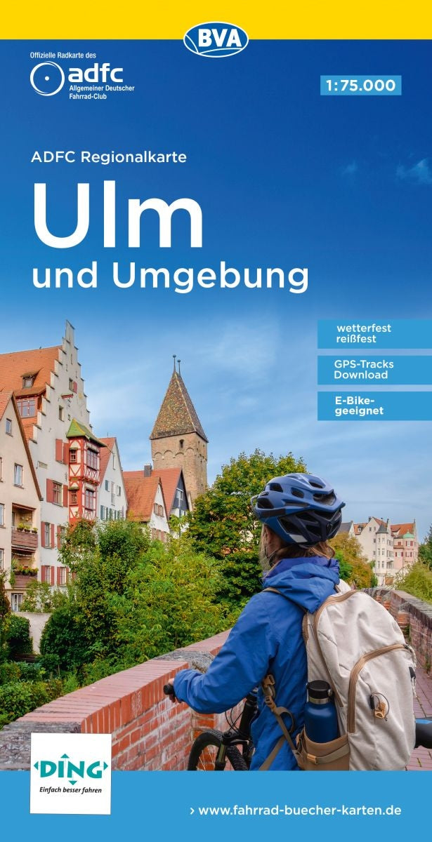 BVA Regionalkarte Ulm und Umgebung 1:75.000