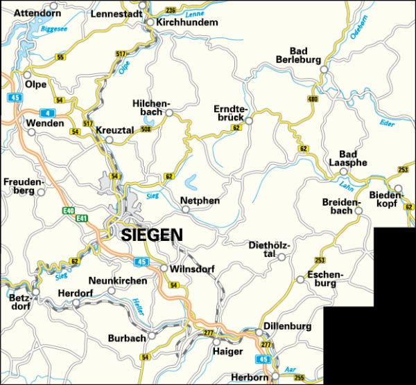 Fietskaart Siegen-Wittgenstein 1:50.000 (2016)