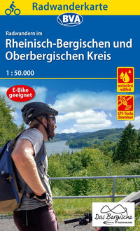 Fietskaart BVA-Radwanderkarte Rheinisch-Bergischen und Oberbergischen Kreis 1:50.000