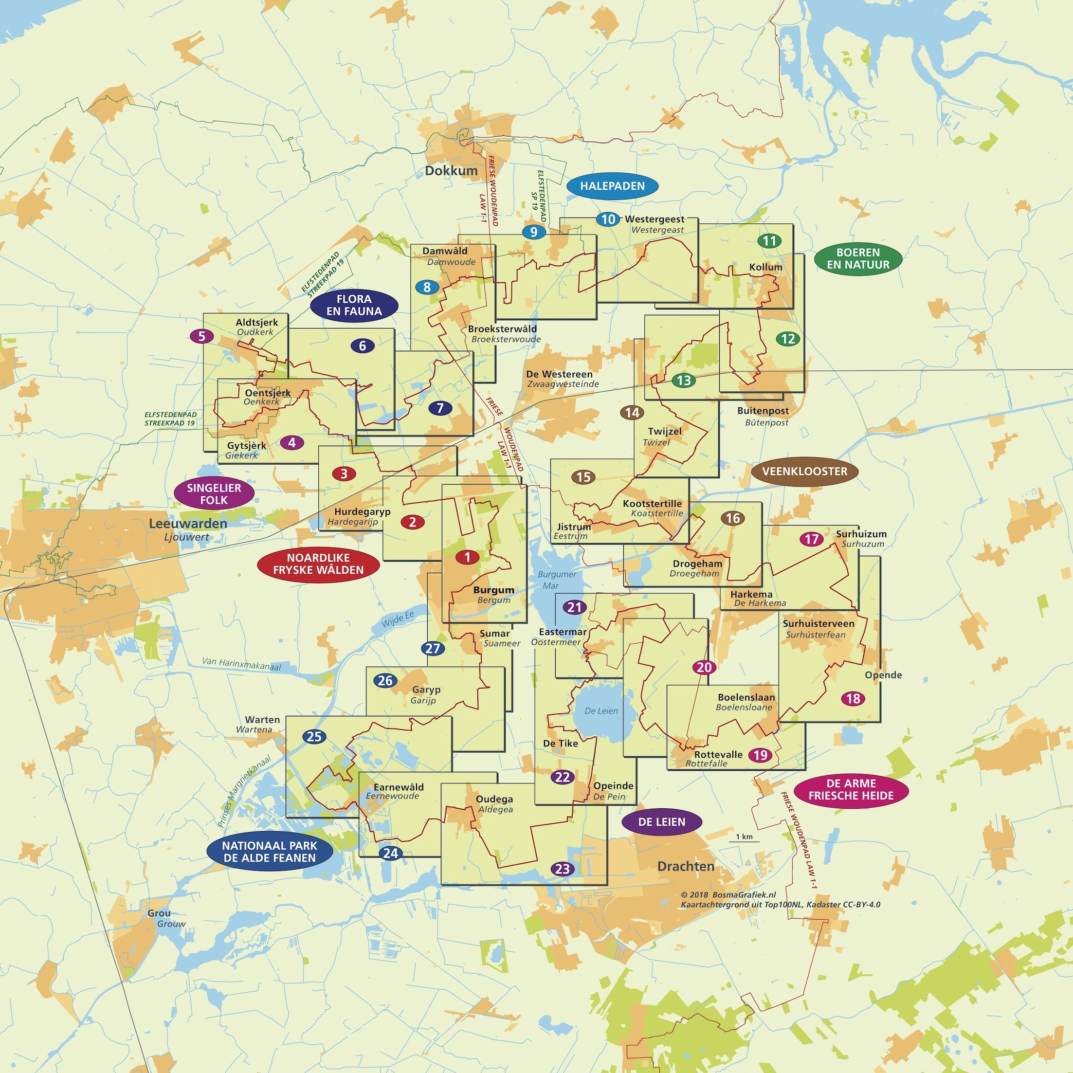 Streekpad 20 Noardlike Fryske Wâlden