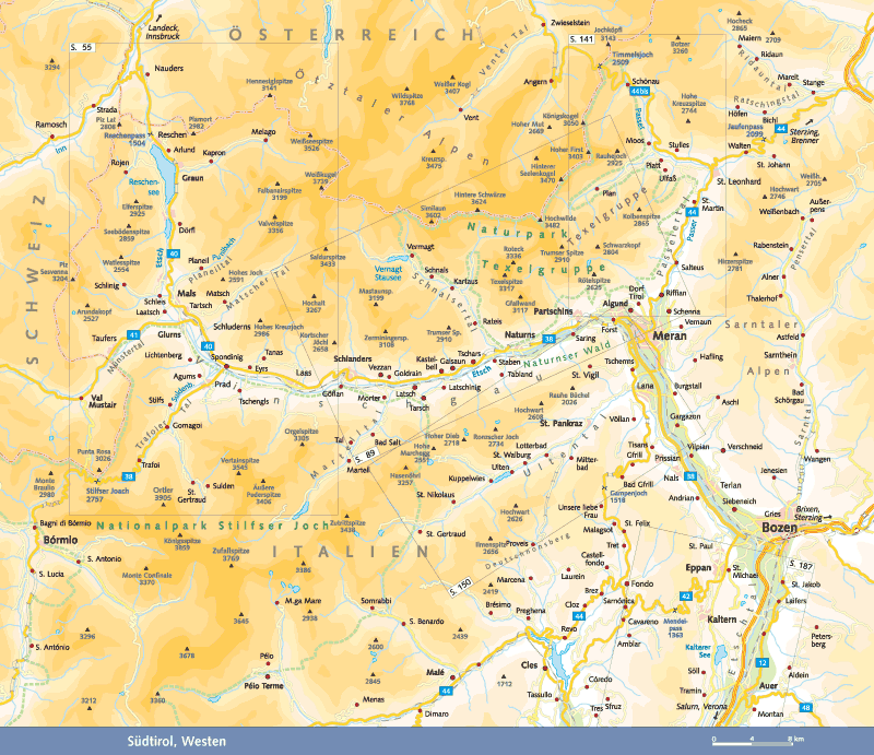 Reisgids Südtirol (Gunnar Strunz)