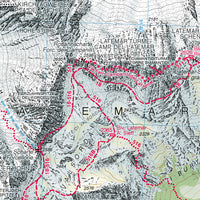 Wandelkaart Dolomiten Blad 014 - Val di Fiemme