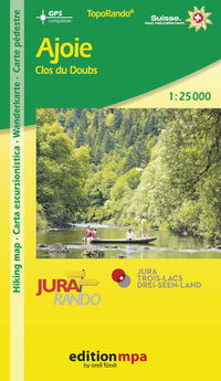 TopoRando Ajoie Clos du Doubs 1:25,000