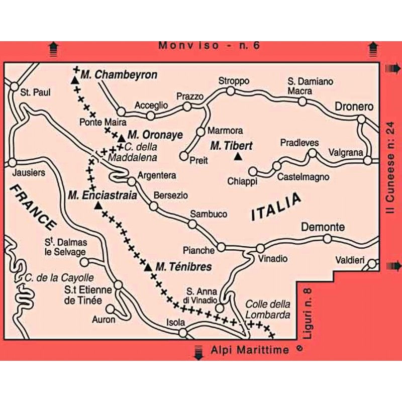 Blad 7 - Valli Maira / Grana Stura